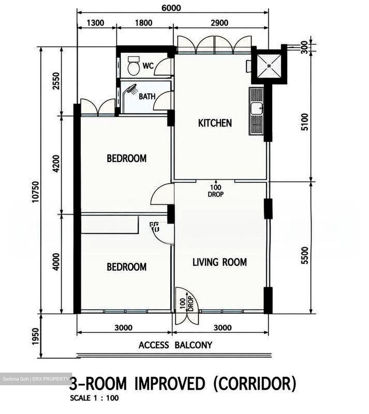 Blk 532 Upper Cross Street (Central Area), HDB 3 Rooms #625525051